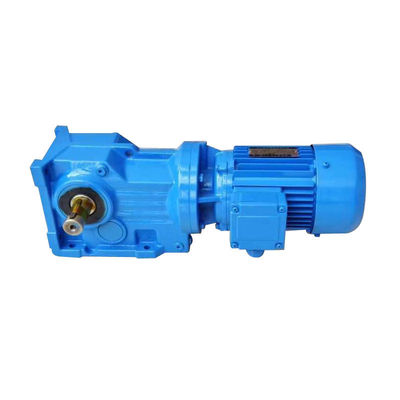 Transmisi OEM Helical Bevel Worm Gear Speed ​​Reducer Untuk Motor Listrik