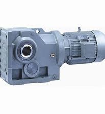 Coaxial Helical Bevel Gear Reducer Kaki Dipasang 3600rpm