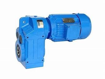 IP55 F Kelas Paralel Shaft Helical Gear Reducer CE
