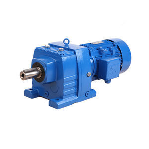 Flange Mounted Vertikal Gearbox Dengan Motor 0,5-280rpm