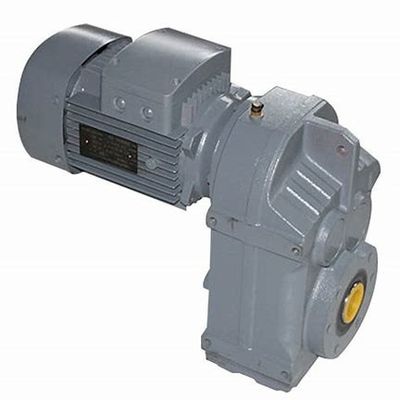 Listrik 0.18 Sampai 0.75KW Helical Bevel Gear Reducer 80-750N.M