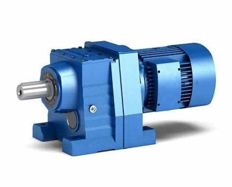 2.5-360rpm Helical Worm Gear Reducer Seri R Dengan Motor