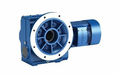 S Series Helical Worm Geared Motors 4000N.M