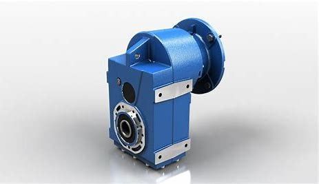 K Series Hollow Shaft Gear Reducer 2.2KW 7.5KW Dengan Output Flange