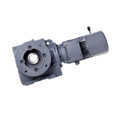 360Rpm Helical Worm Gear Reducer Desain Moudular Kompak Disesuaikan