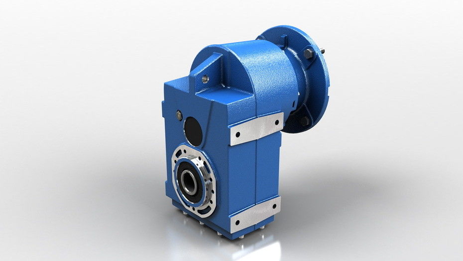 24V Shaft Mounted Gear Reducer Paralel, 0.75KW Sudut Kanan Worm Gear Reducer 1.5KW